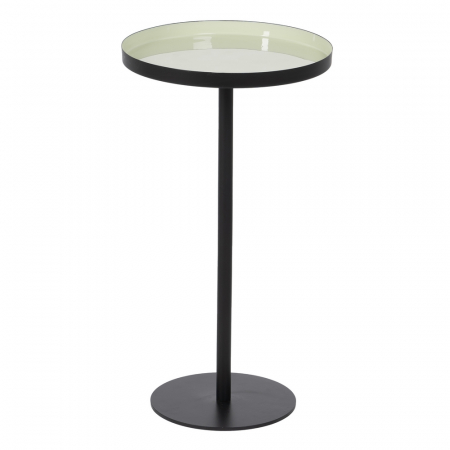 Masuta Tip Bar Fier Negru si Blat Verde CreativDeco - Piesa de Lux [2]