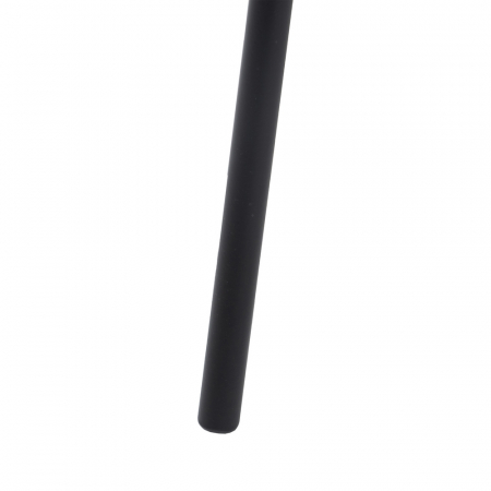 Masa Laterala Neagra cu Detalii Cupru CreativDeco - Design Minimalist Modern [5]