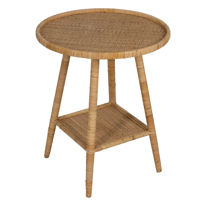Masuta laterala ratan decor|Masute naturale și funcționale [2]