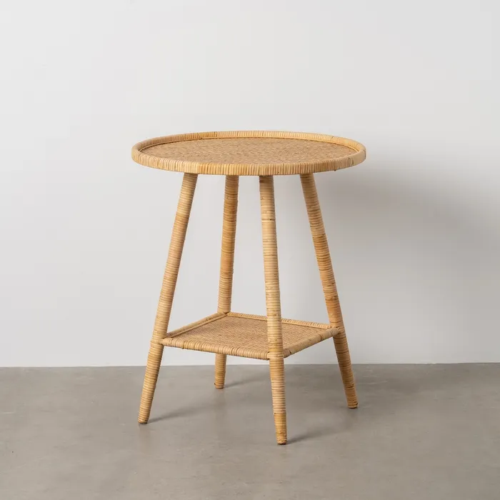 Masute Laterale - Masuta laterala ratan decor|Masute naturale și funcționale