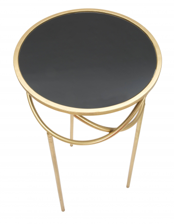 Masuta laterala Ring, auriu negru - CreativDeco.ro [2]
