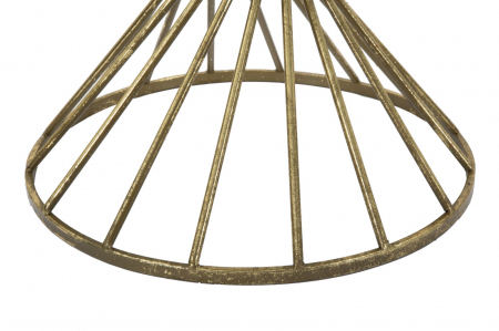 Masuta laterala cu oglinda stil Glam CreativDeco [4]