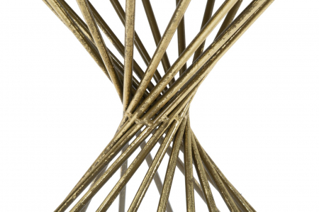 Masuta laterala cu oglinda stil Glam CreativDeco [3]