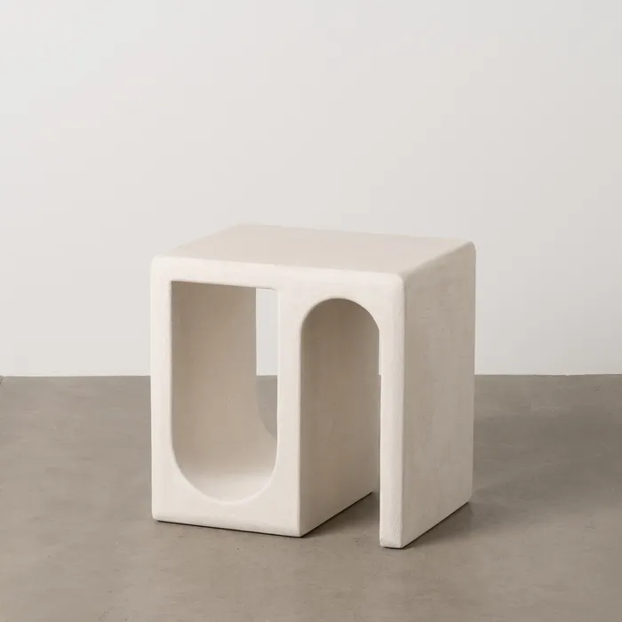Masute Laterale - Masuta laterala MDF alba|Mobilier decor contemporan