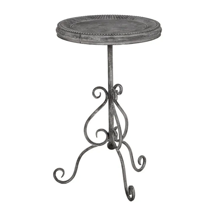 Măsuță metalică clasică|Mobilier decorativ elegant [1]