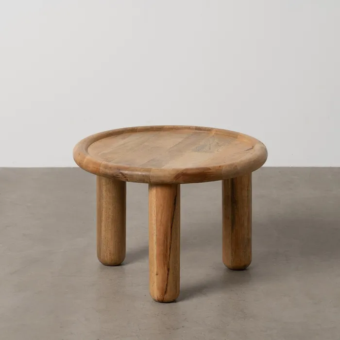 Masute Laterale - Măsuță rustică lemn mango|Mobilier rustic modern