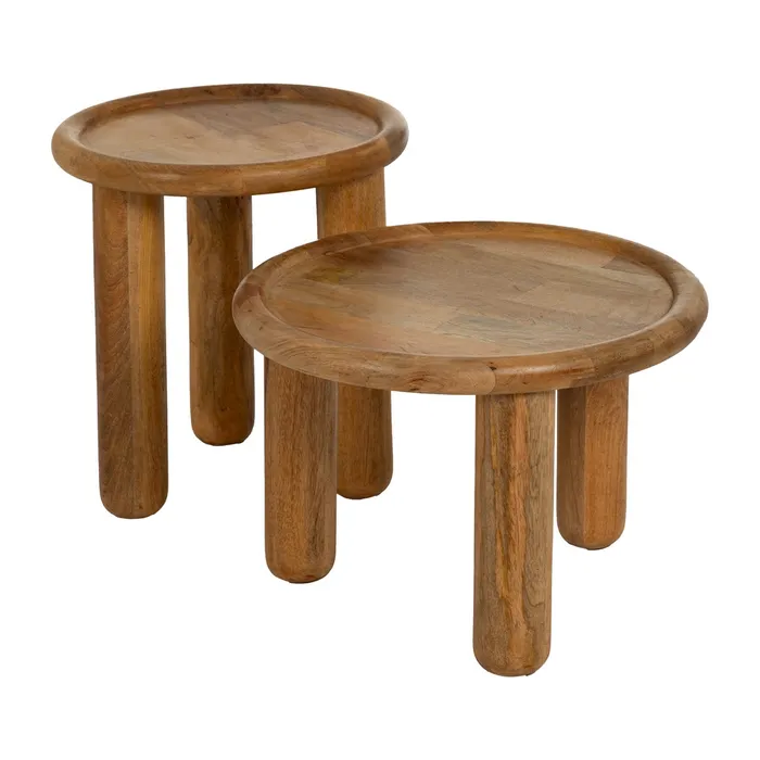 Măsuță rustică lemn mango|Mobilier rustic modern [1]