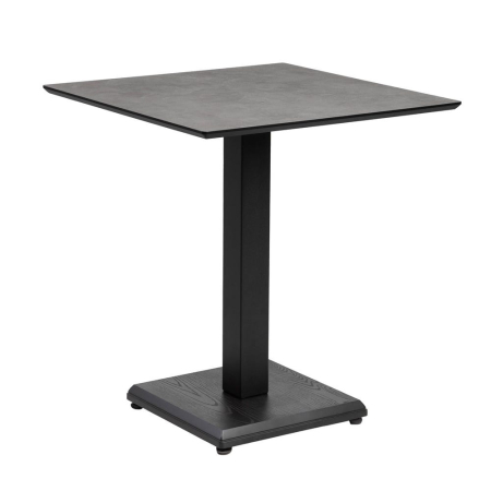 Măsuță pătrată din MDF și metal antracit [1]