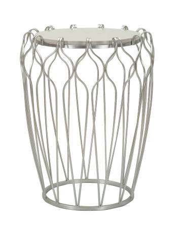 Masuta rotunda cu blat marmura | Accent living CreativDeco [2]