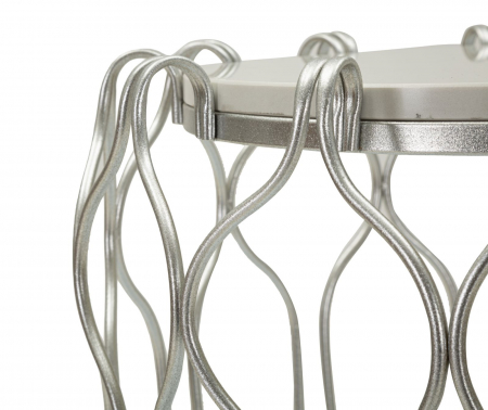Masuta rotunda cu blat marmura | Accent living CreativDeco [6]