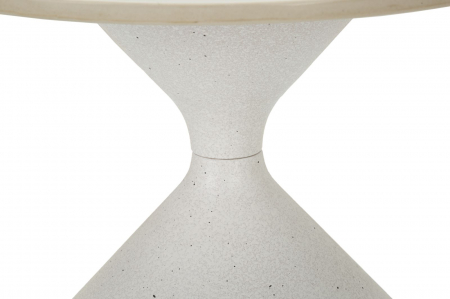 Masuta conica alba | Design contemporan | CreativDeco [3]