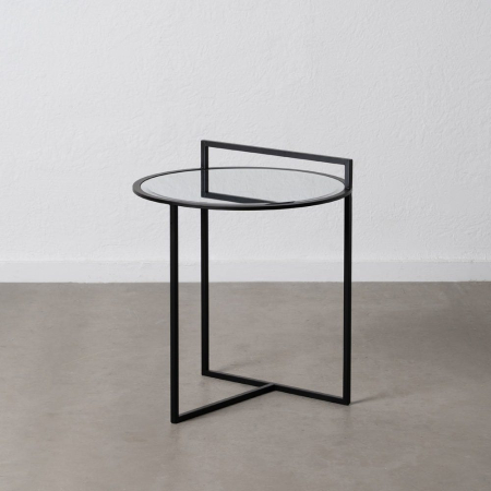 Modern - Masuta Metal Negru Oglinda CreativDeco - Design Modern si Elegant