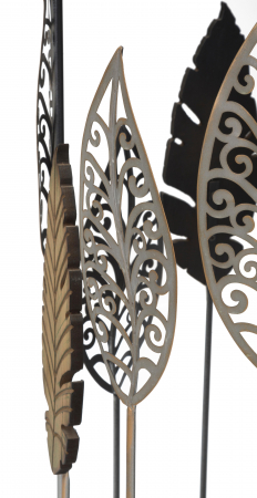 Set 2 Masute rotunda design organic Foglie | creativdeco [4]