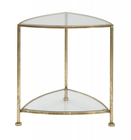 Noptiera blat sticla design glam modern CreativDeco [1]