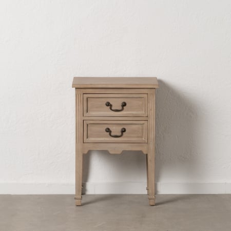 Noptiere - noptiera bej sofisticata CreativDeco