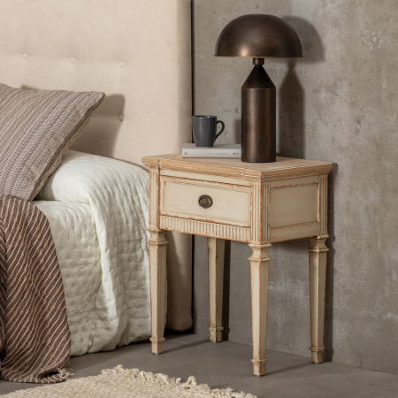 noptiera vintage bej CreativDeco [1]