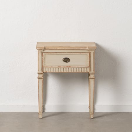 Noptiere - noptiera vintage bej CreativDeco