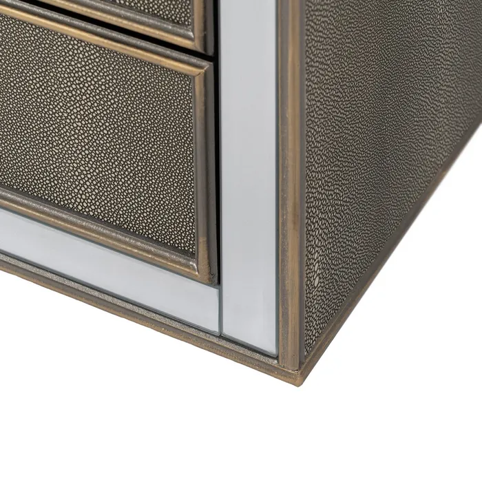 noptiera cu sertare aurii dormitor modern CreativDeco [4]