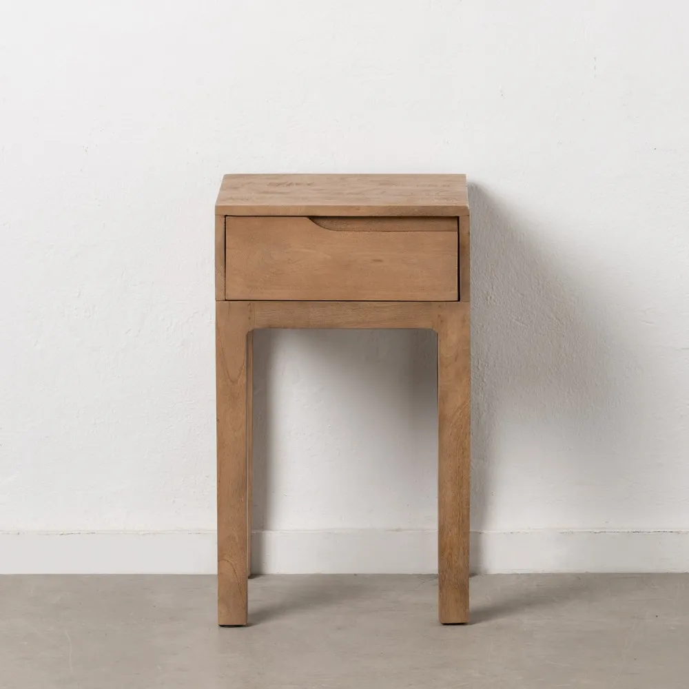 Noptiere - Noptiera Compacta Lemn Mango | Mobilier Dormitor Practic