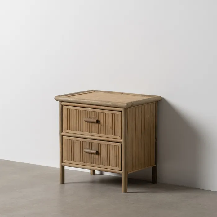 Noptiere - Noptieră bambus dormitor|Mobilier natural pentru dormitor