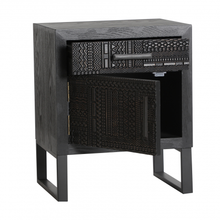 Noptiera Contemporana neagra | Noptiere moderne elegante [2]