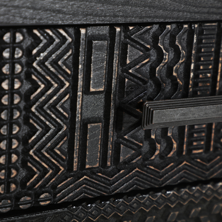 Noptiera Contemporana neagra | Noptiere moderne elegante [4]
