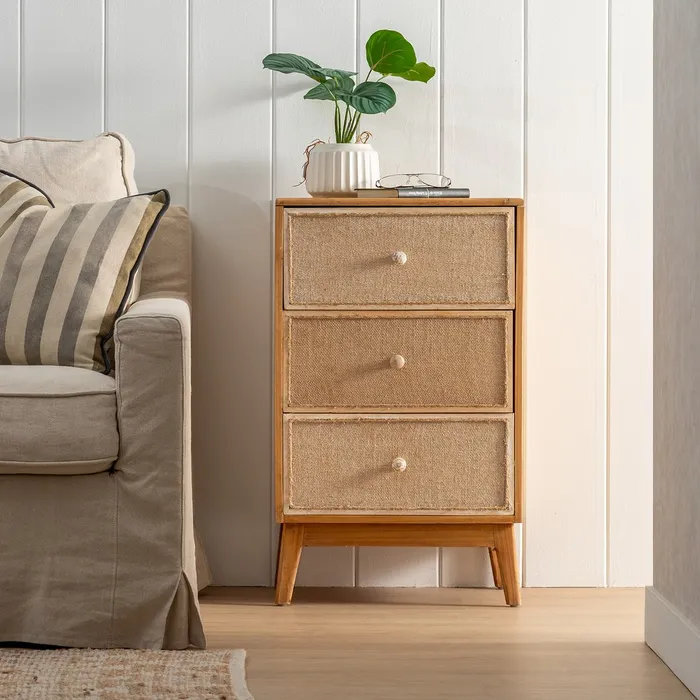 Noptiera lemn brad moderna|Noptiere dormitor naturale [1]