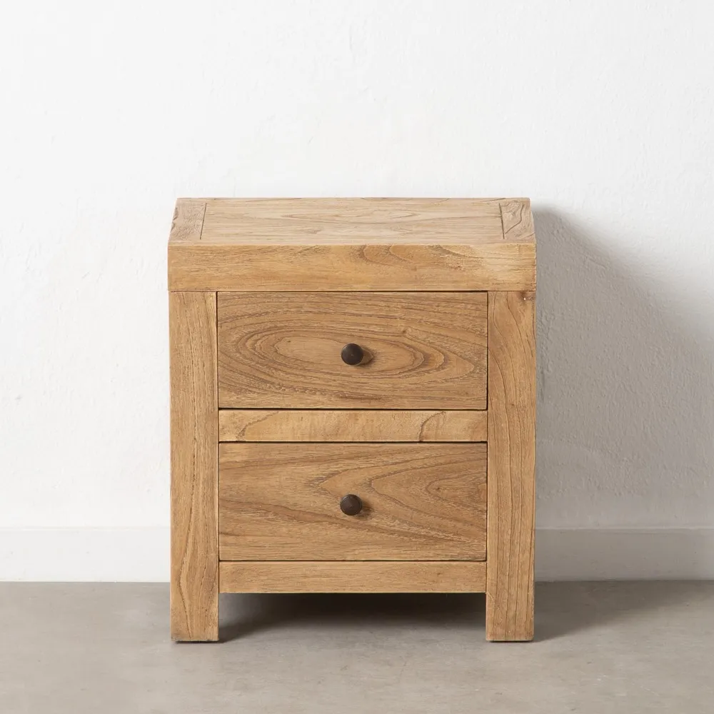 Noptiere - Noptiera Miro din lemn | Mobilier dormitor elegant si practic