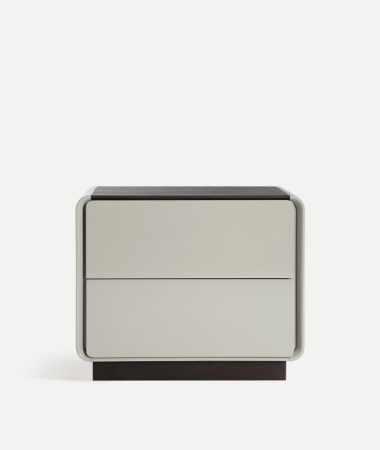 Noptiere - Noptieră MDF gri stejar KIST – titlu imagine principală