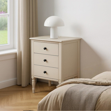 Mobilier - Imagine noptieră gri 3 sertare