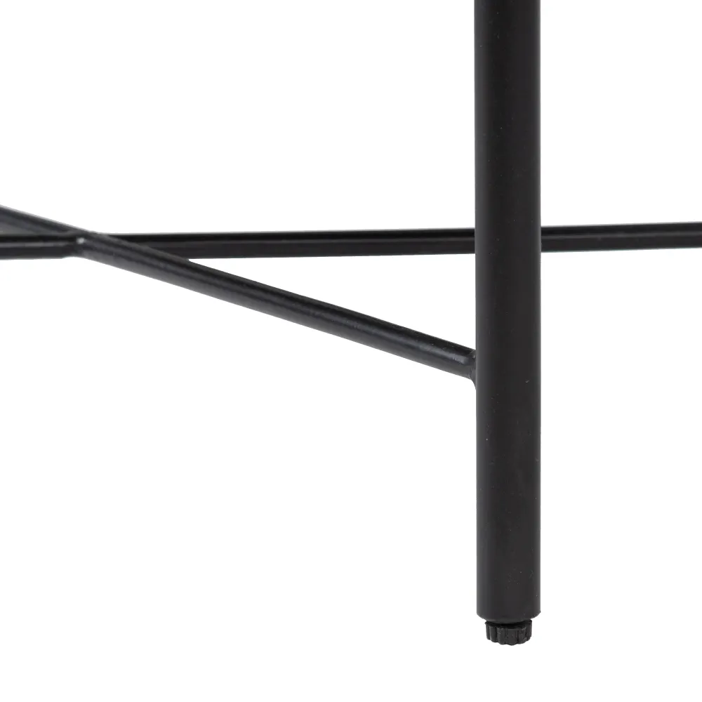 Noptiera Industrial Lemn Mango Metal, Maro Negru - creativdeco.ro [5]