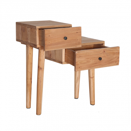 Noptiera lemn mahogany etnica|Mobilier dormitor premium [1]