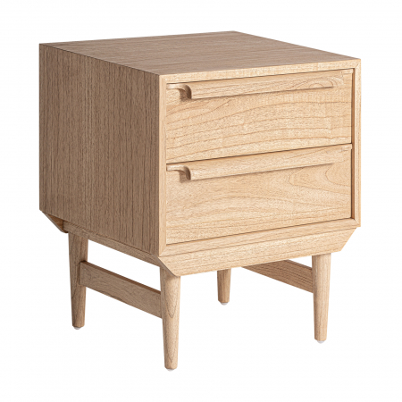 Noptiera lemn mindi nordic|Mobilier dormitor premium [2]