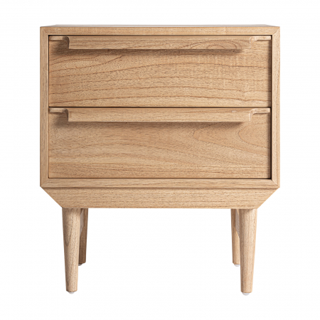 Noptiere - Noptiera lemn mindi nordic|Mobilier dormitor premium