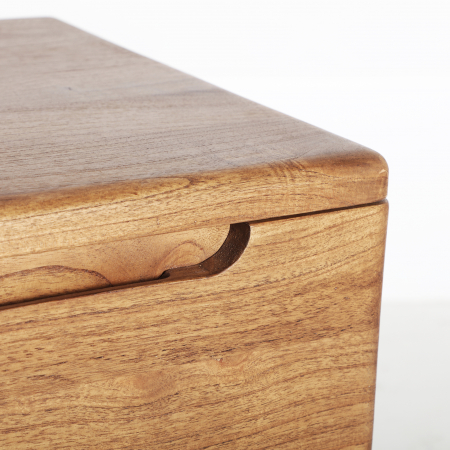 Noptiera lemn mindi nordic|Noptiere moderne premium [3]
