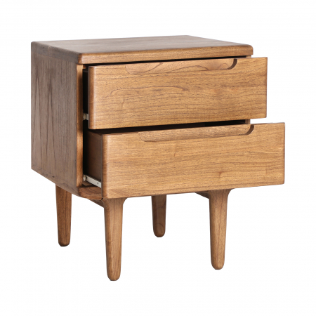 Noptiera lemn mindi nordic|Noptiere moderne premium [2]