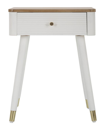Noptiera Alba Matera, lemn si MDF | creativdeco [2]