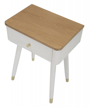 Noptiera Alba Matera, lemn si MDF | creativdeco [4]