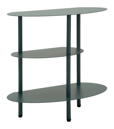 Mobilier - Noptiera metalica verde petrol 49-5x27-5x49-5 cm
