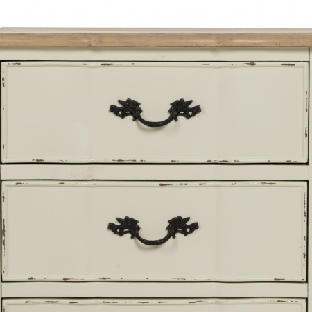 noptiere elegante alb crem CreativDeco [5]