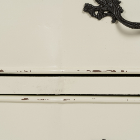 noptiere elegante alb crem CreativDeco [8]
