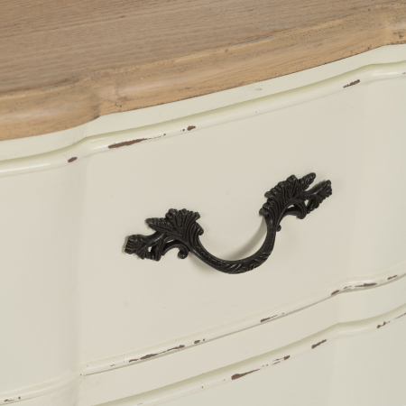 noptiere elegante alb crem CreativDeco [7]