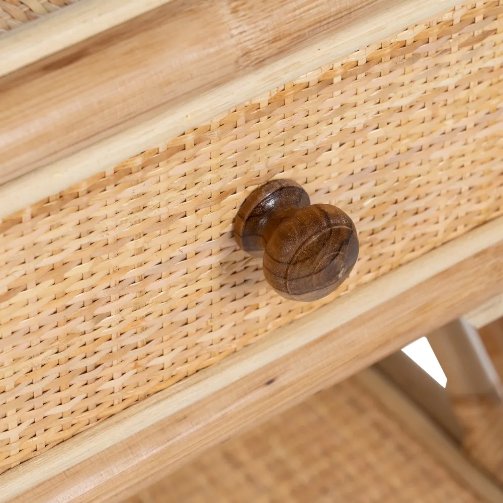 Noptiera Ratan Natural Sara, Culoare naturala - creativdeco.ro [7]