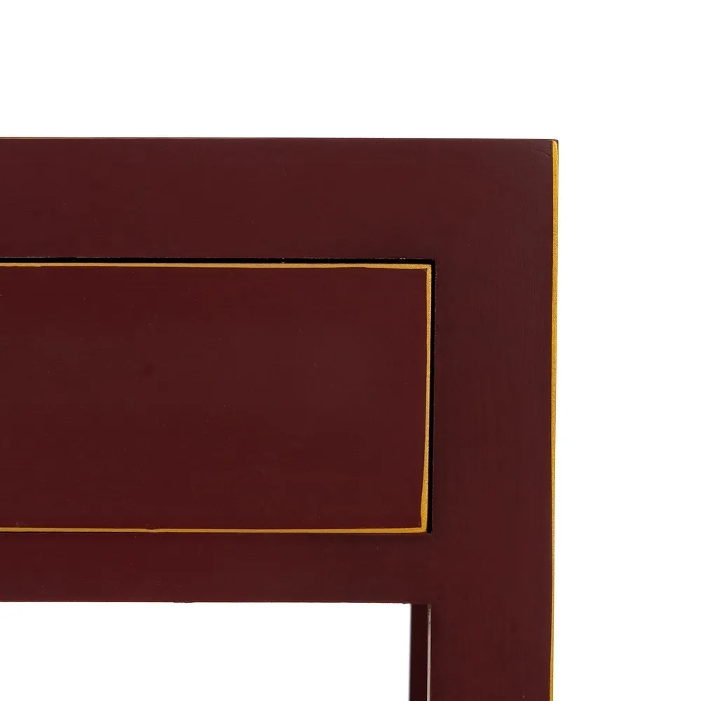 Noptiera rosie design oriental cu sertar | Mobilier dormitor [10]
