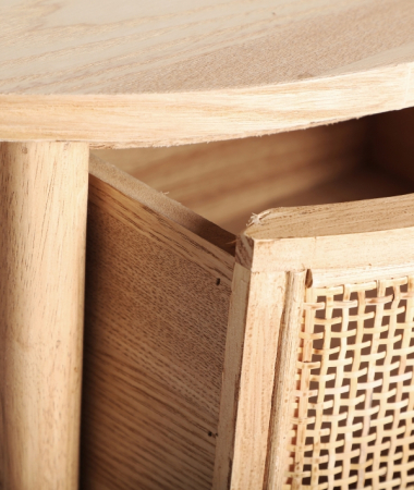 Noptieră lemn ratan IKLA – titlu imagine principală [2]