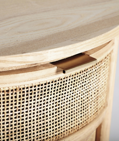 Noptieră lemn ratan IKLA – titlu imagine principală [4]