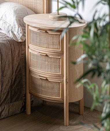 Noptieră lemn ratan IKLA – titlu imagine principală [3]