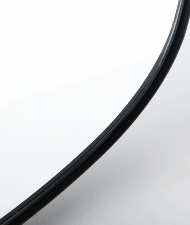 Oglindă asimetrică KALID fier negru – titlu imagine principală [2]