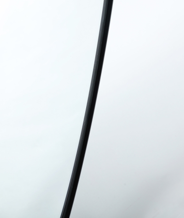  Oglindă asimetrică KALID fier negru – titlu imagine principală [1]