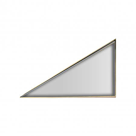 Oglinzi - Oglinda Art Deco Aurie Discreta|Oglinzi Decorative Rafinate